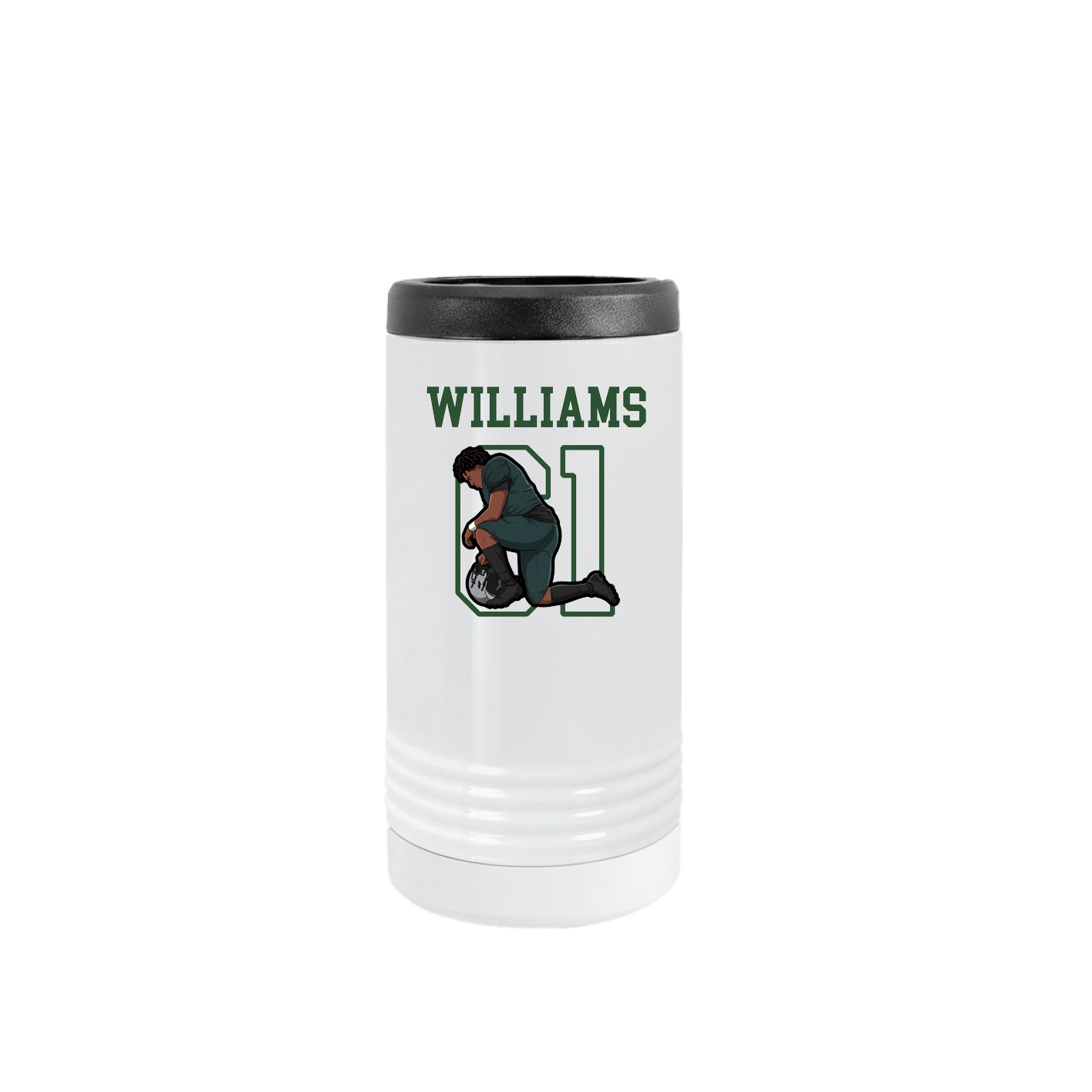 Slim Beverage Holder — Shirsey in White