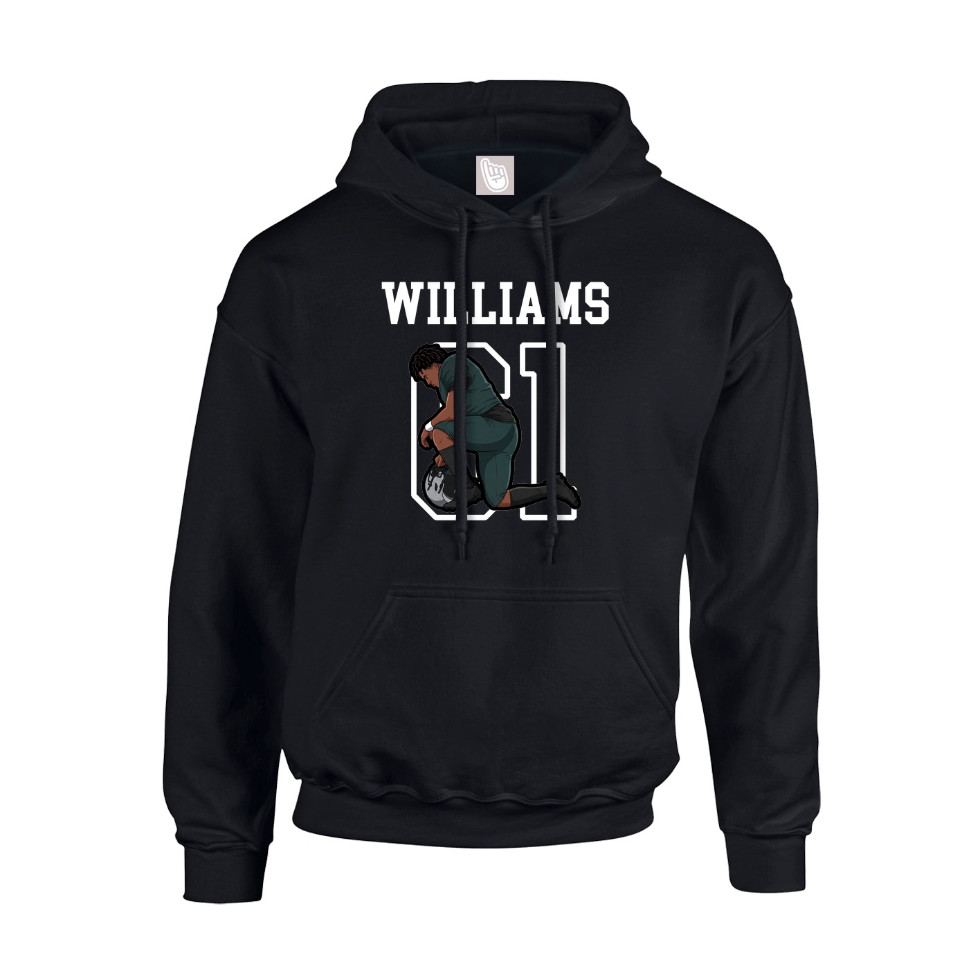 Youth Hoodie — Shirsey in Black