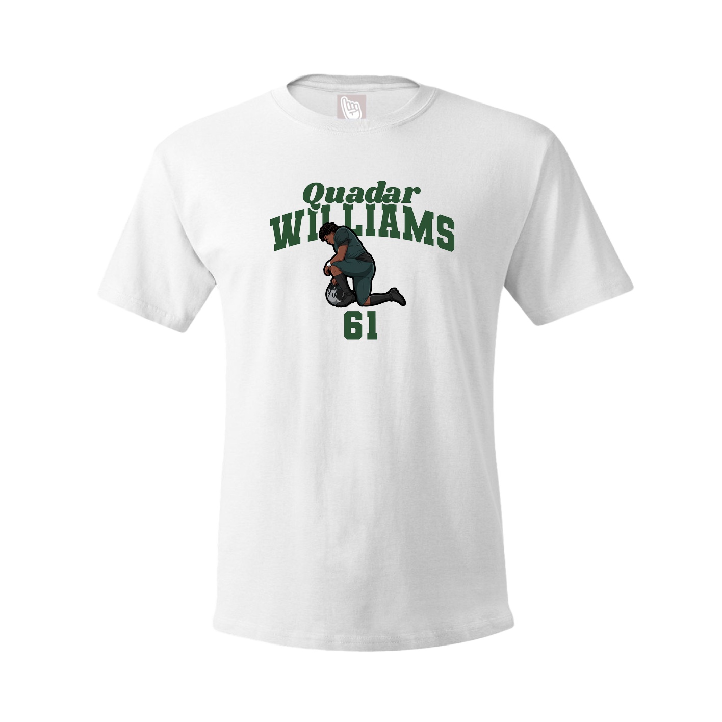 Tee — Signature Arch in White