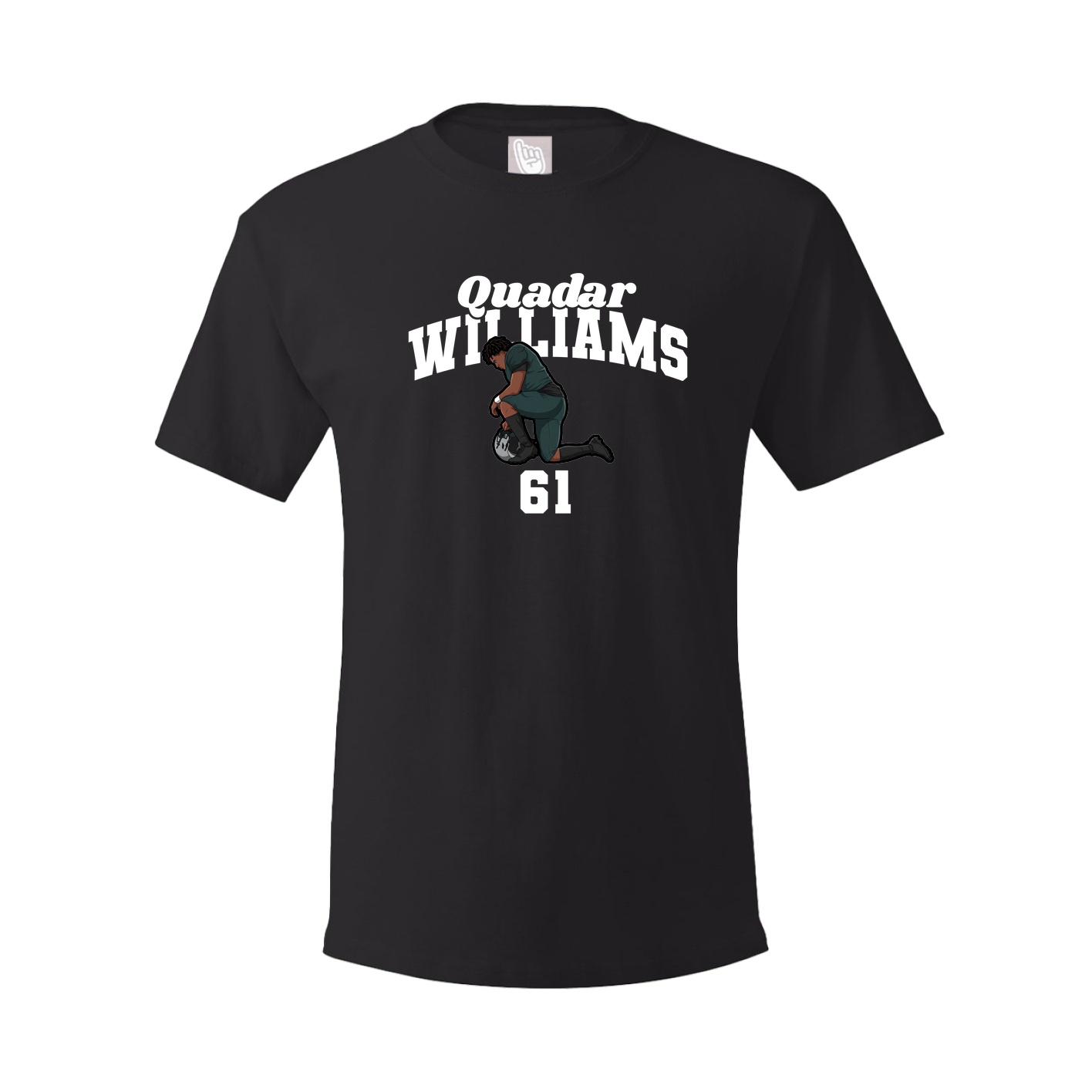 Youth Tee — Signature Arch in Black