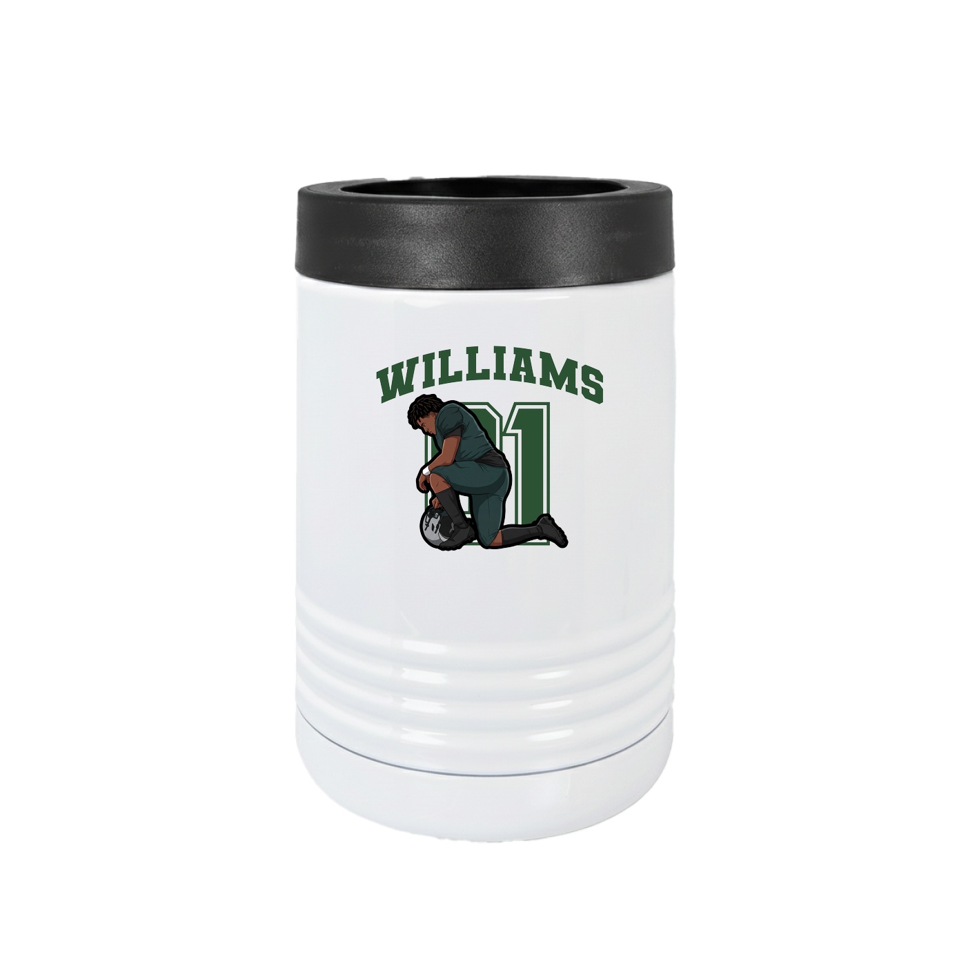 Beverage Holder — Number in White