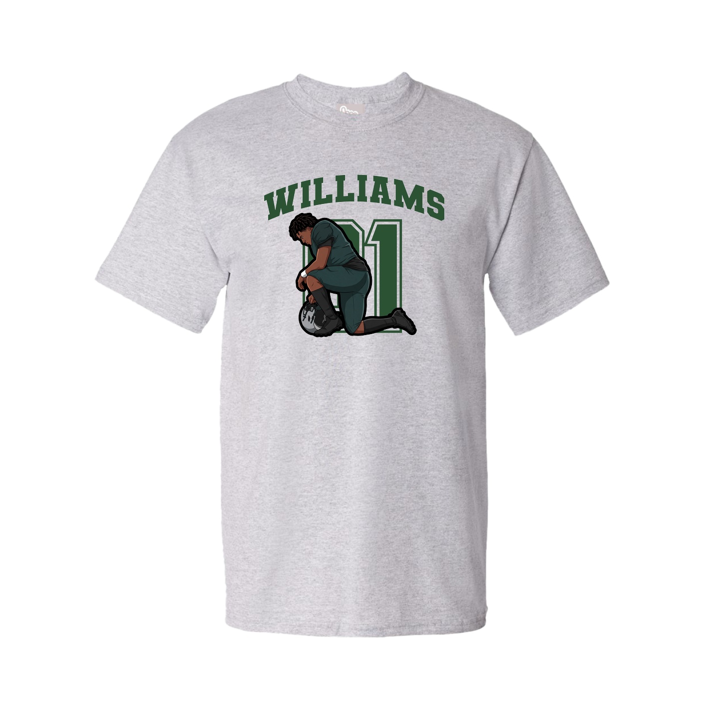 Tee — Number in Grey