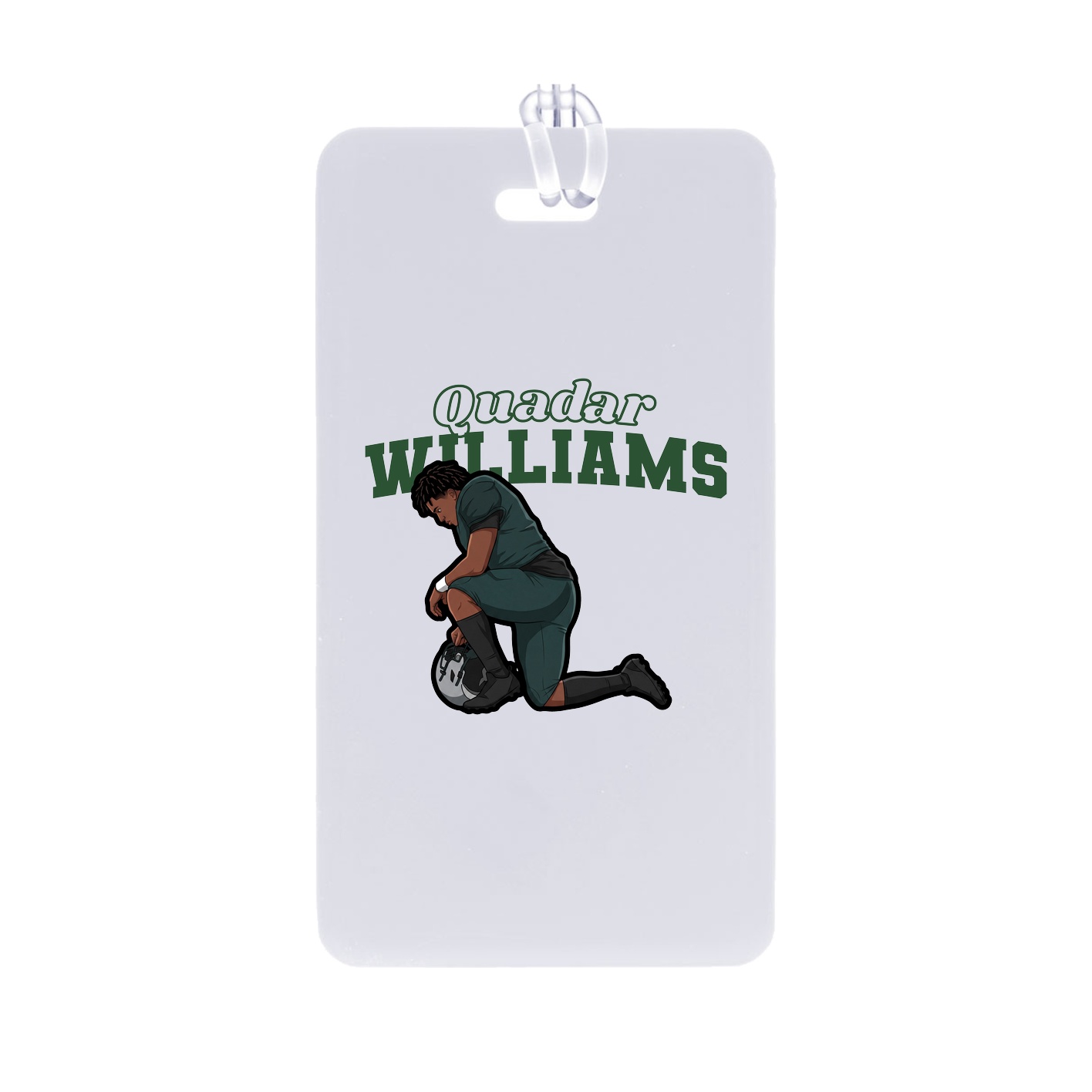 Bag Tag — Name Arch in Classic
