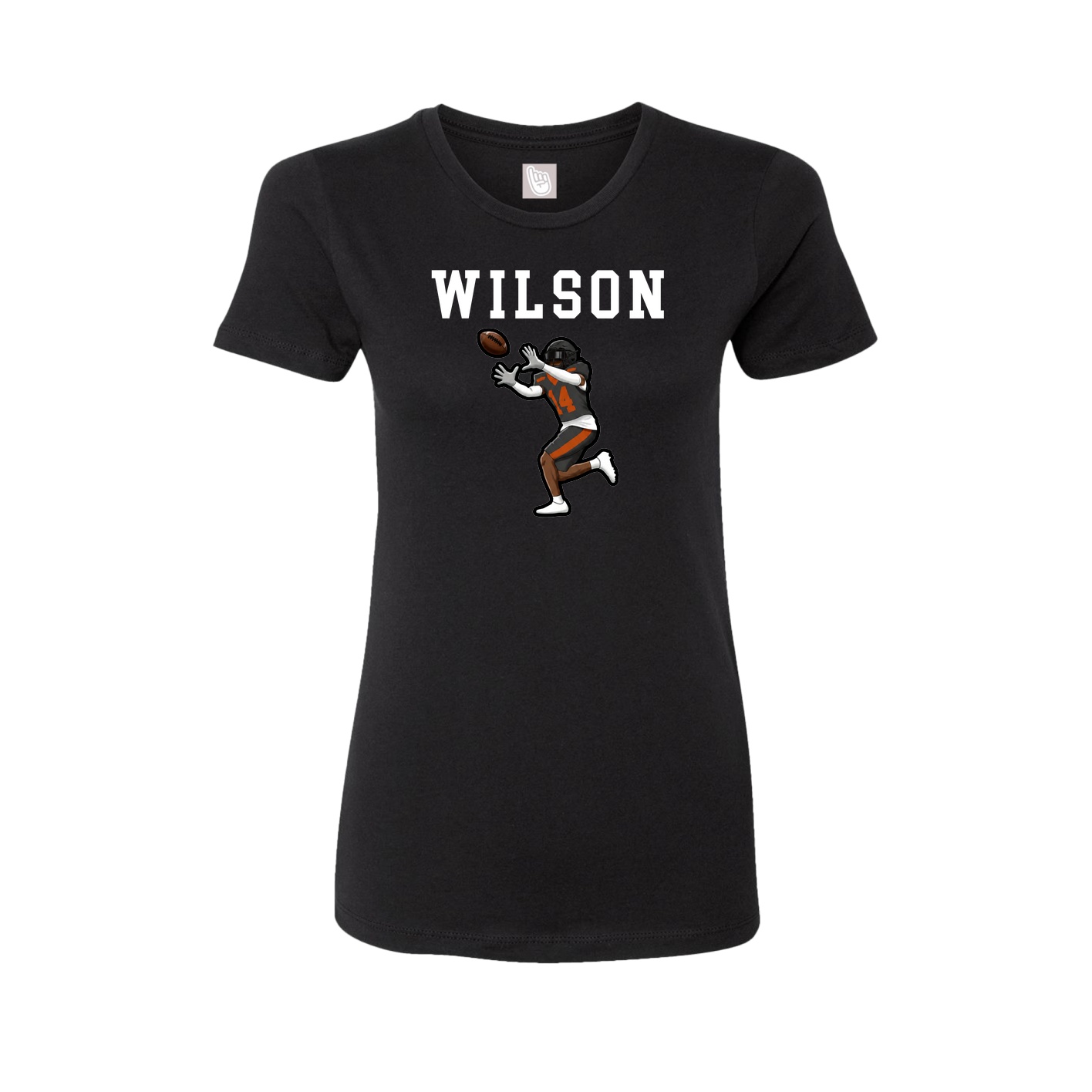 Fitted Women's Tee — Shirsey in Black