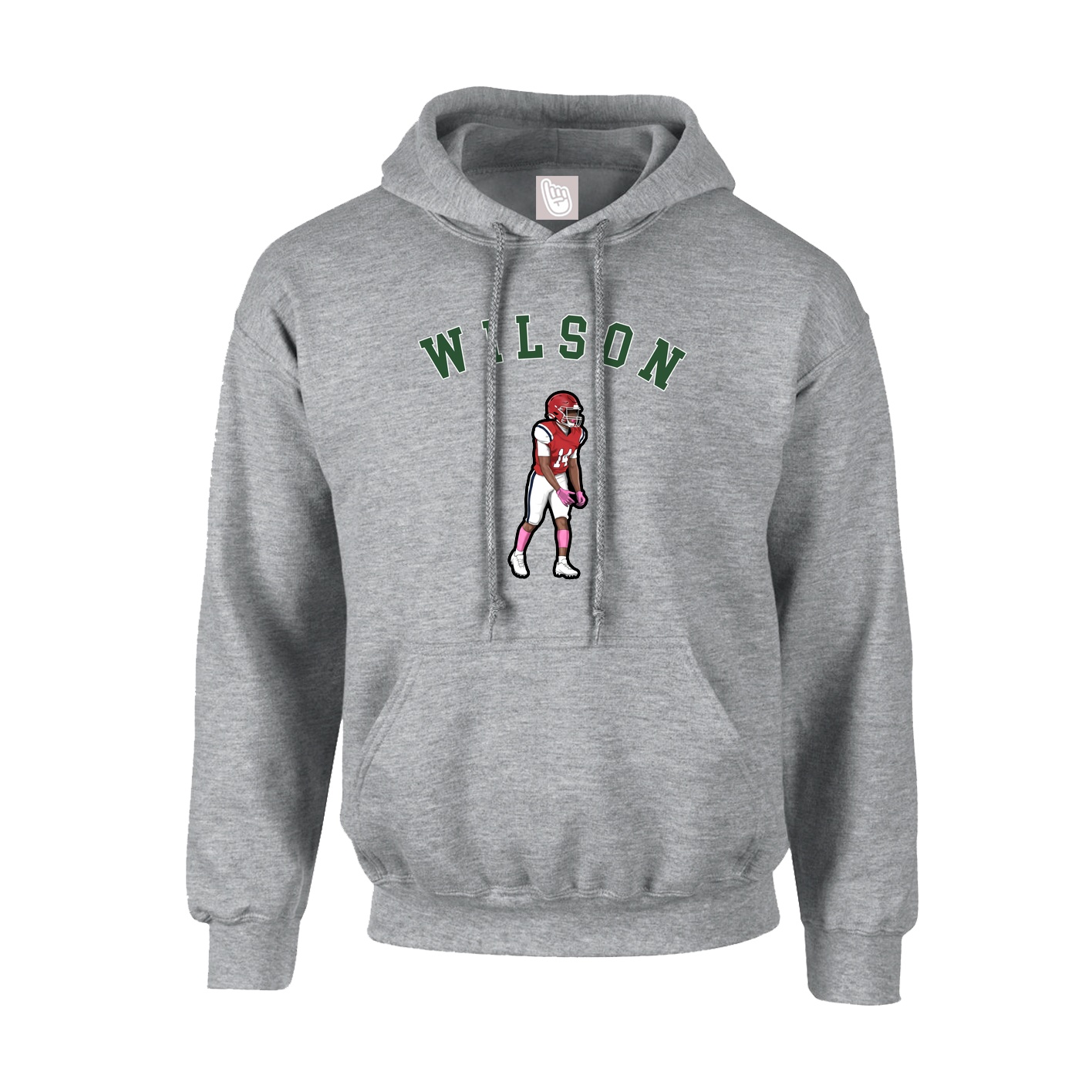 Youth Hoodie — Shirsey Arch in Grey