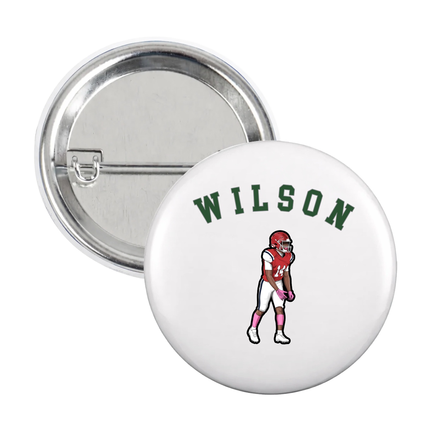 Game Day Button — Shirsey Arch in White