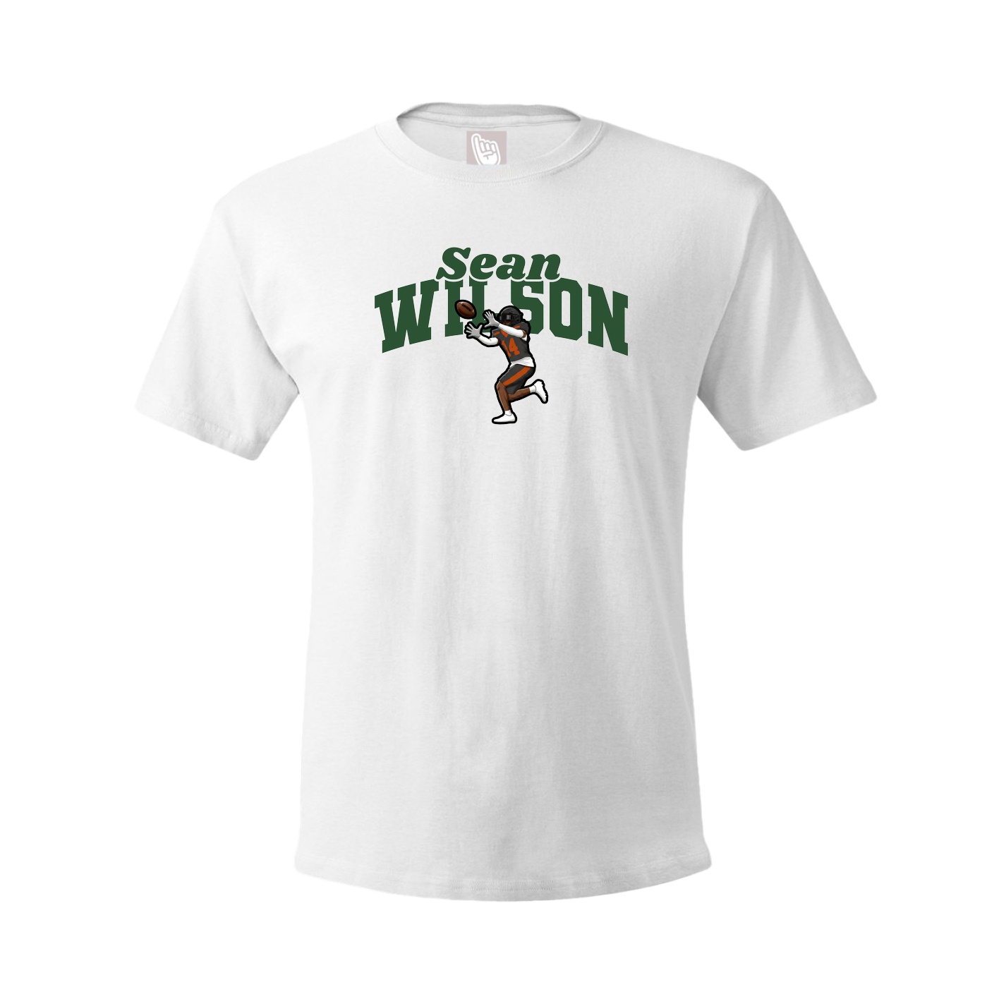 Youth Tee — Signature Arch in White