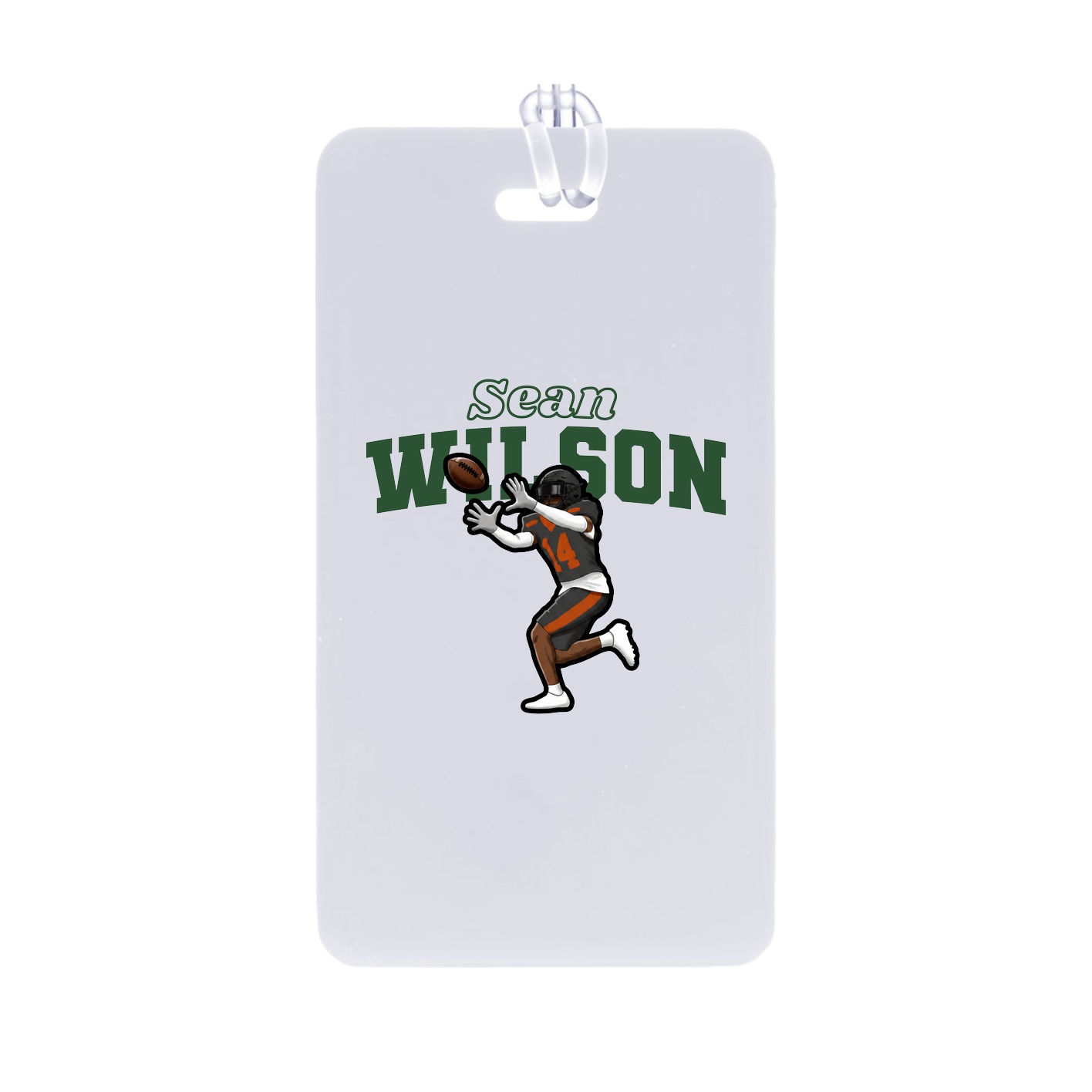 Bag Tag — Name Arch in Classic