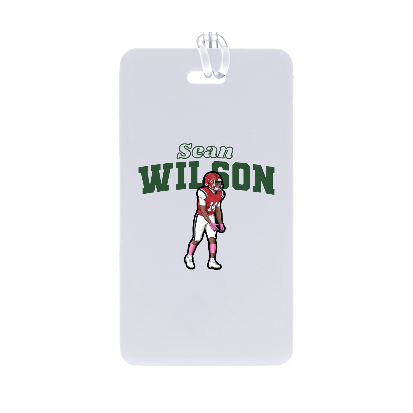 Bag Tag — Name Arch in Classic