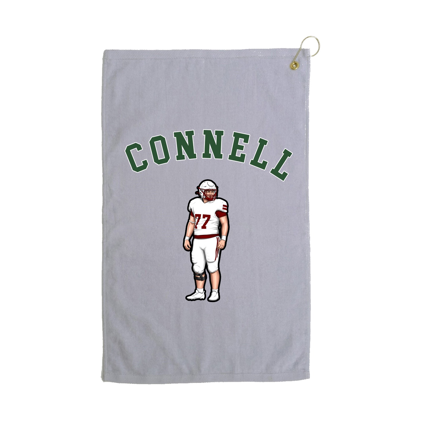 Golf Towel — Shirsey Arch in Grey