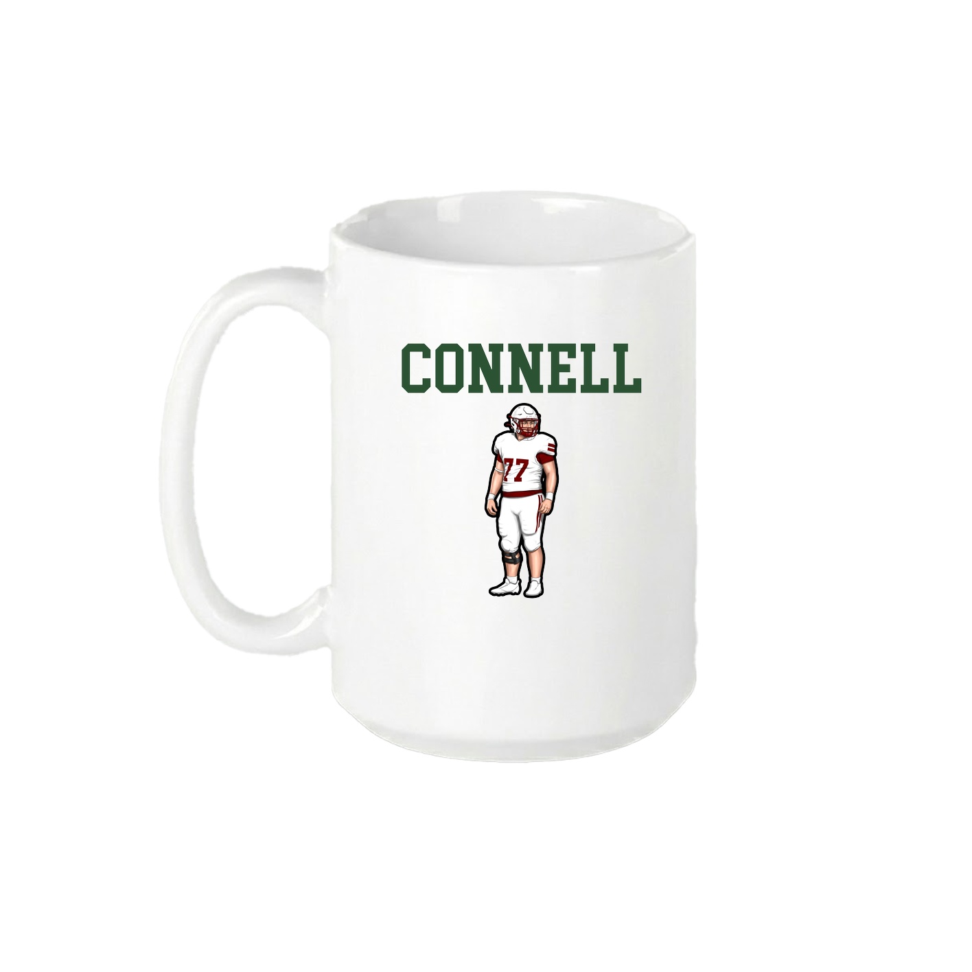 15oz Coffee Mug — Shirsey in White