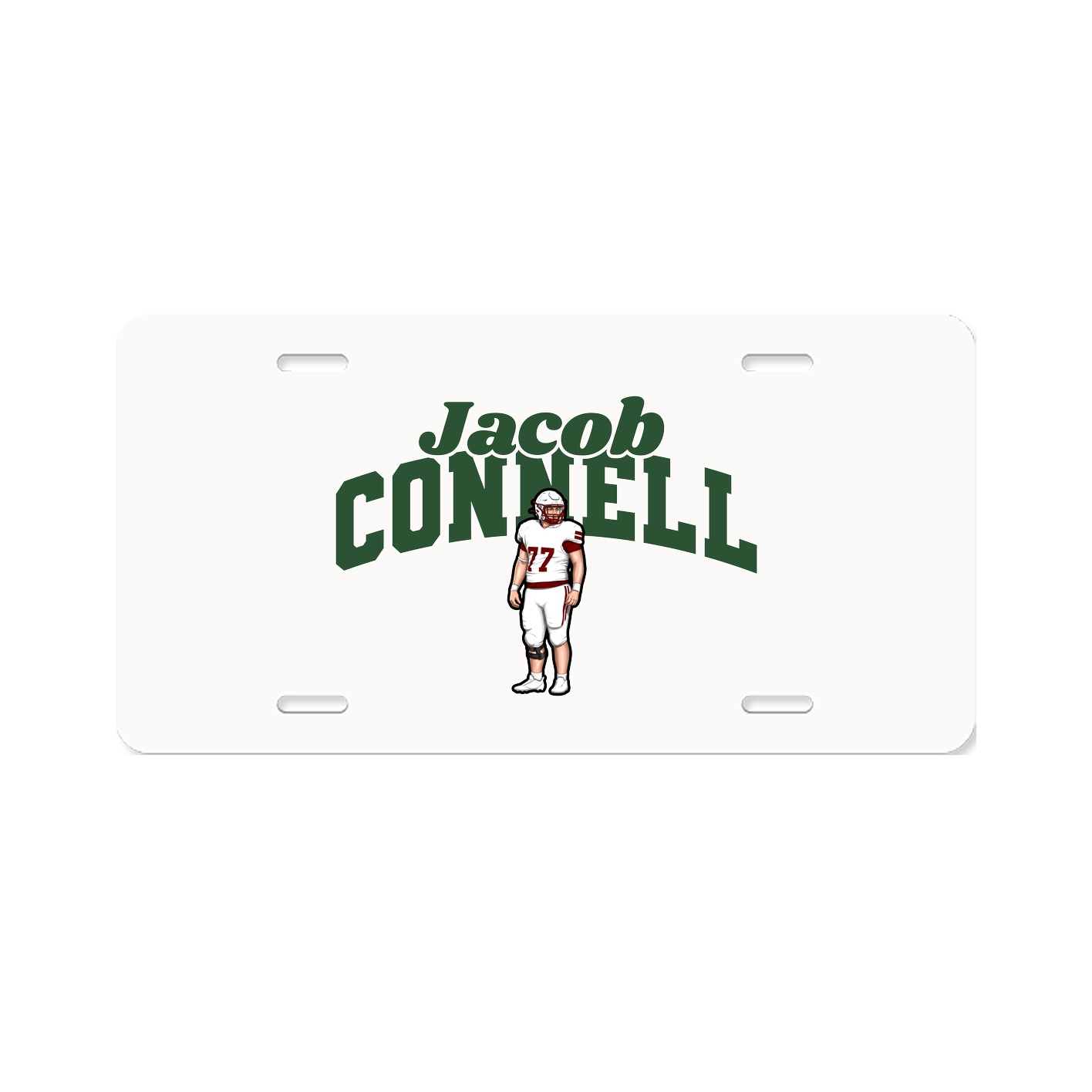 License Plate — Signature Arch in Classic