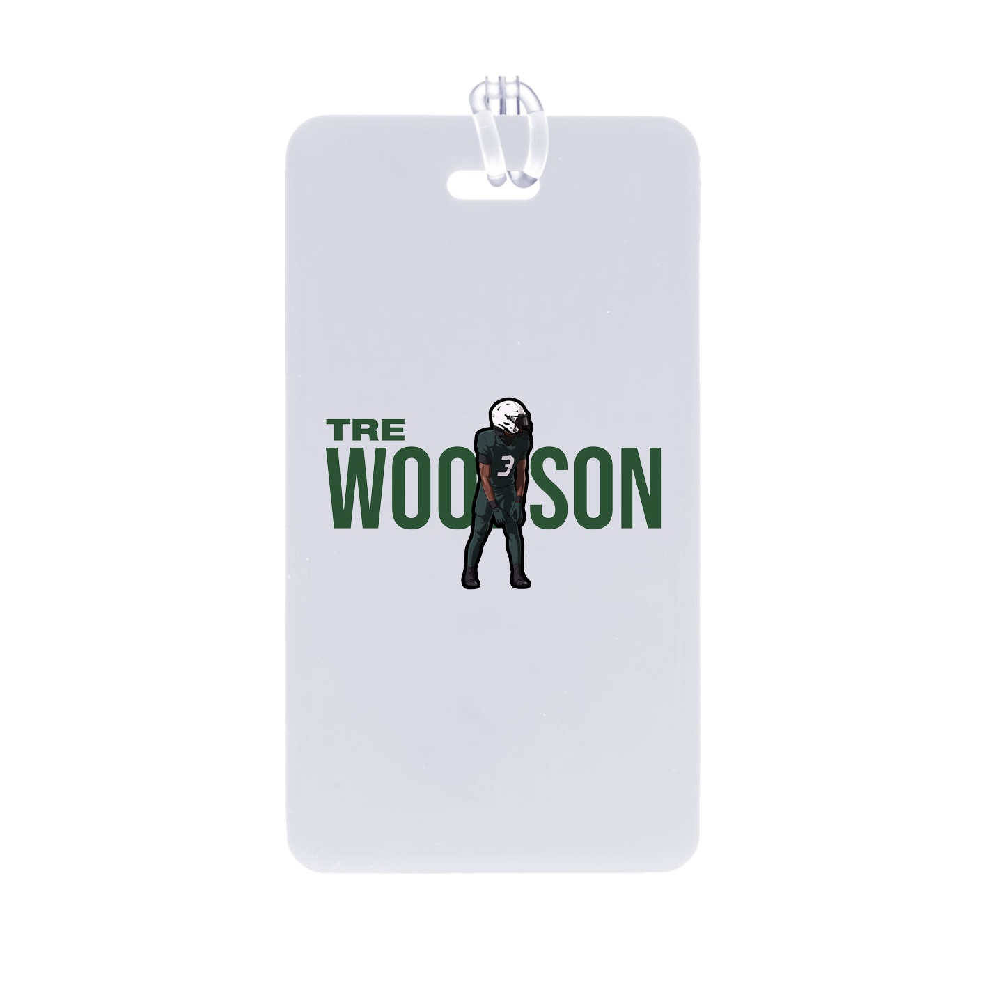 Bag Tag — Player Name in Classic