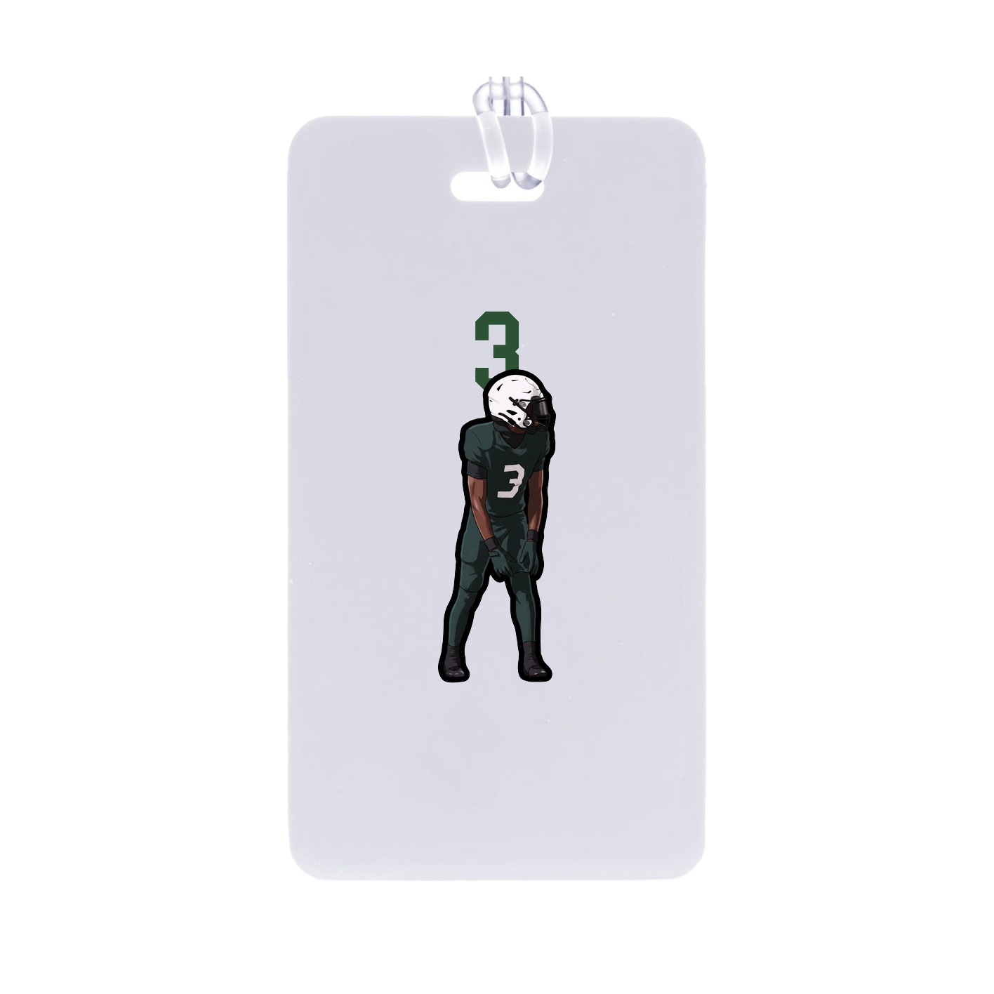Bag Tag — Number Top in Classic