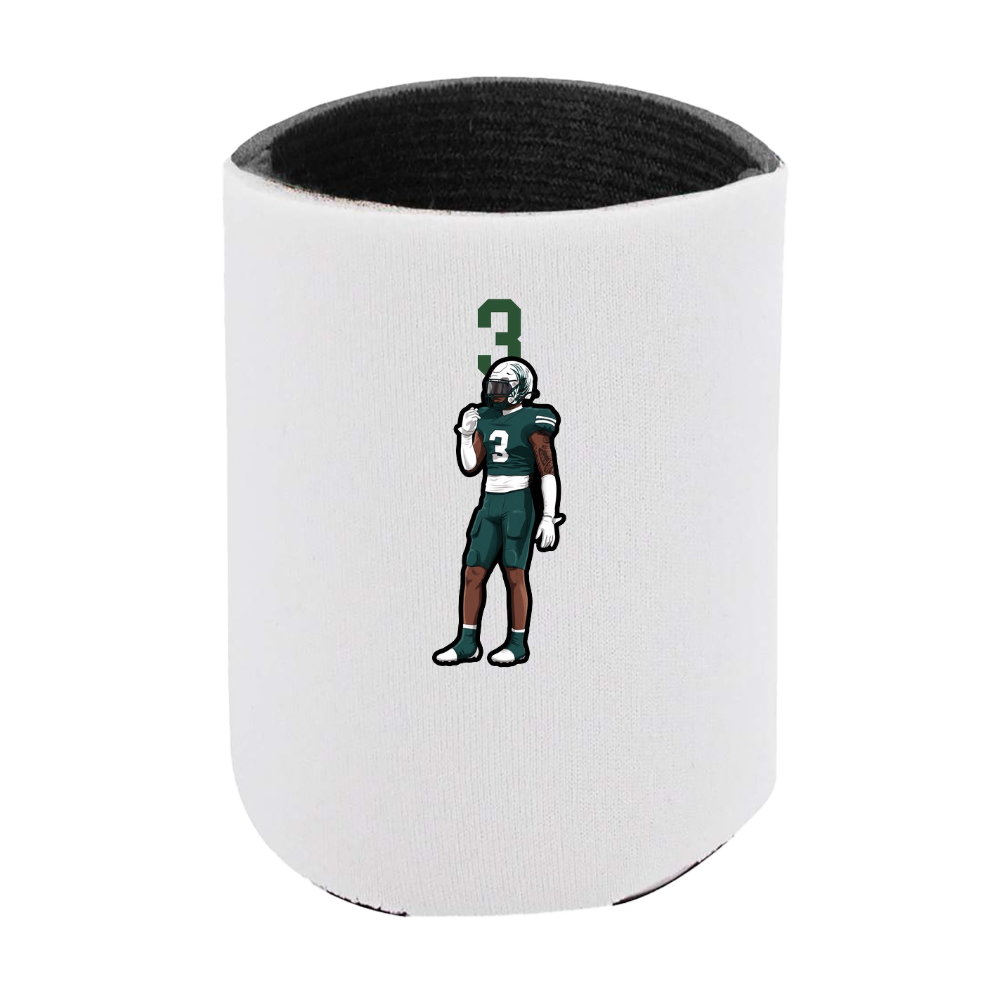 Can Holder — Number Top in White
