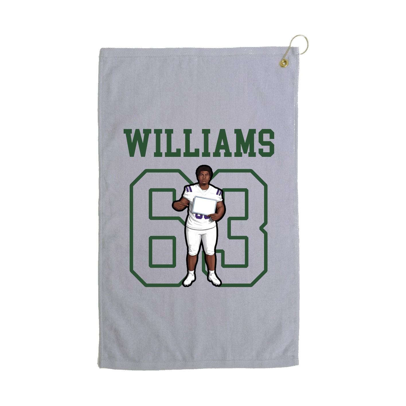 Golf Towel — Shirsey in Grey