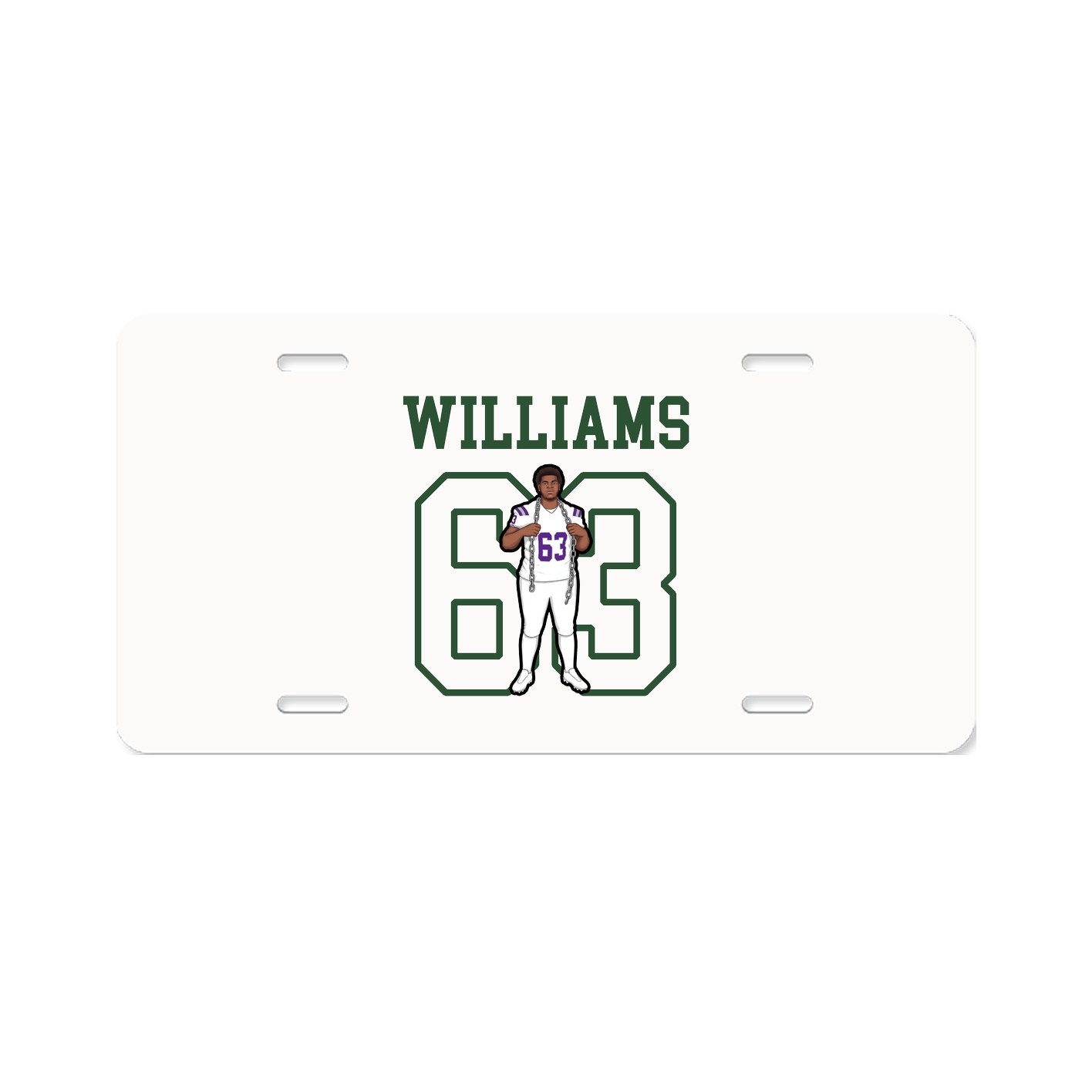 License Plate — Shirsey in Classic