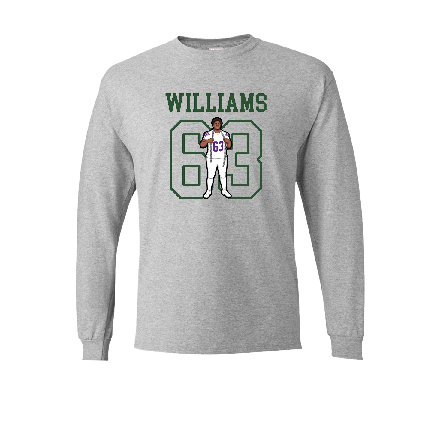 Long Sleeve Tee — Shirsey in Grey