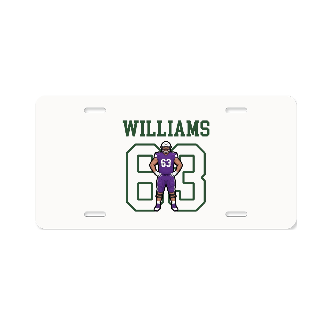 License Plate — Shirsey in Classic