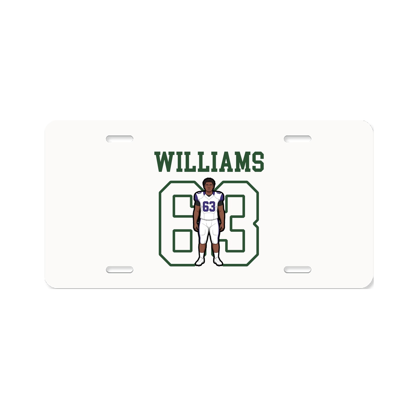 License Plate — Shirsey in Classic