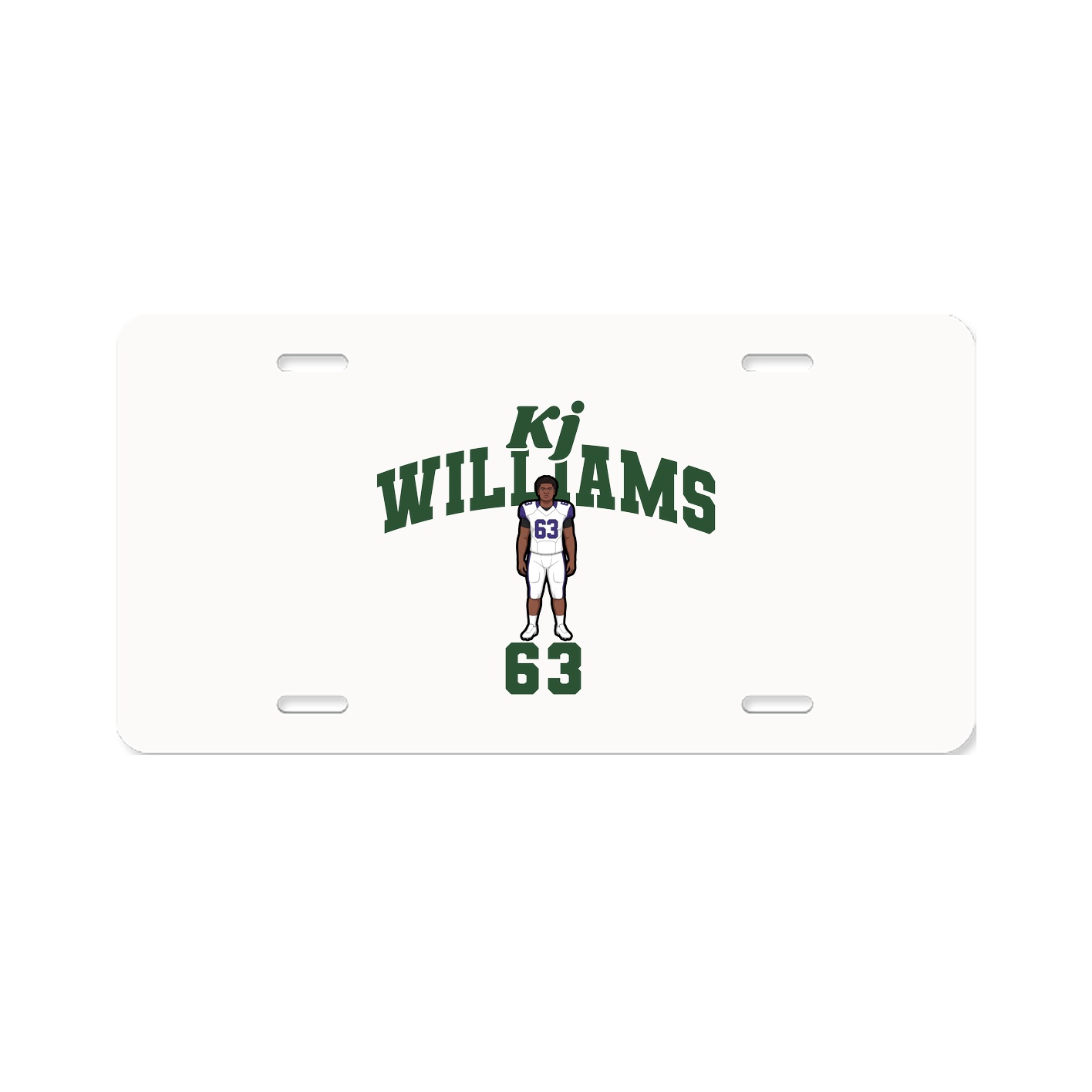 License Plate — Signature Arch in Classic