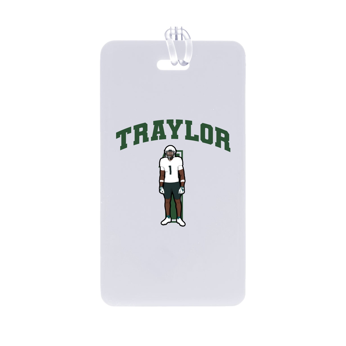 Bag Tag — Number in Classic