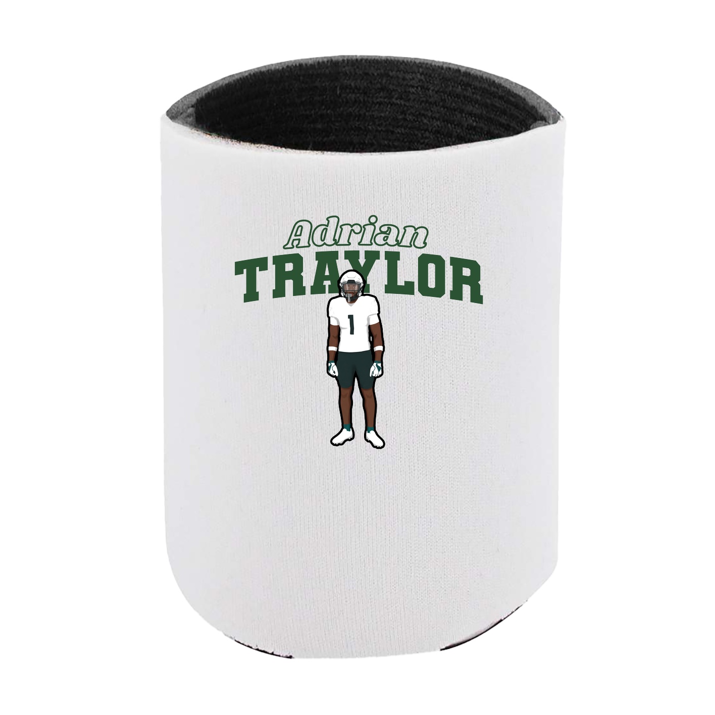 Can Holder — Name Arch in White