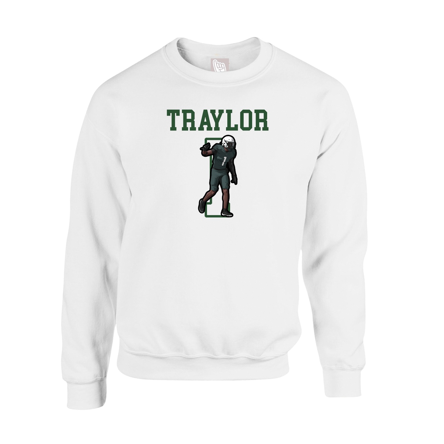 Fleece Crew — Shirsey in White