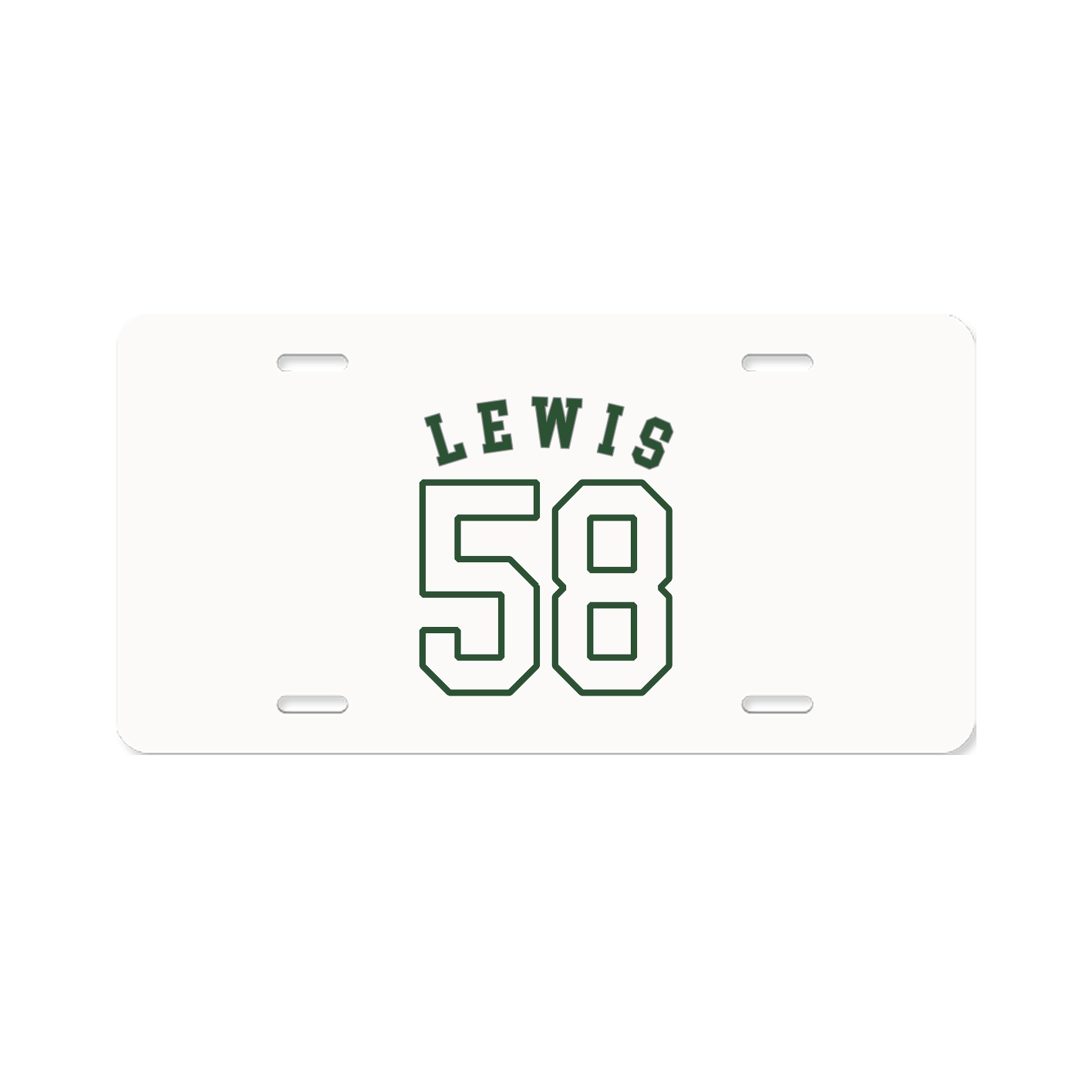 License Plate — Shirsey Arch in Classic