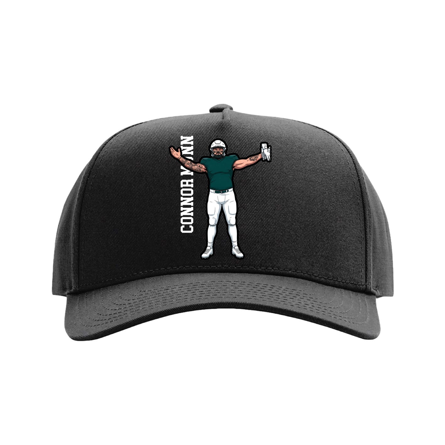 Full Fabric Five-Panel Champ Cap