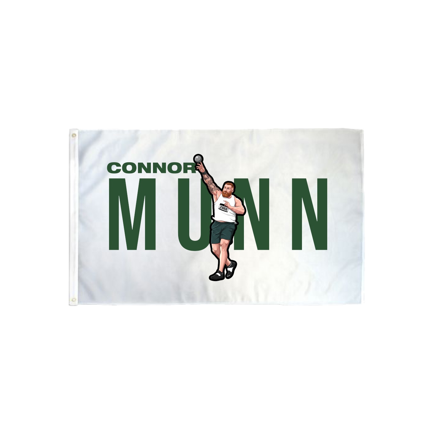3x5 Flag — Player Name in Classic