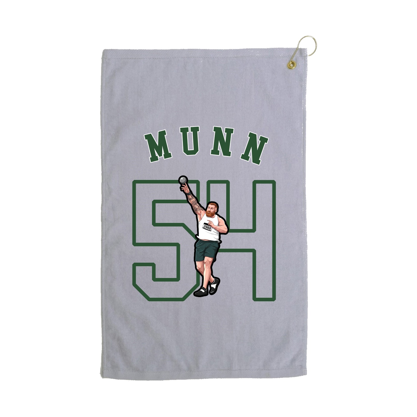 Golf Towel — Shirsey Arch in Grey