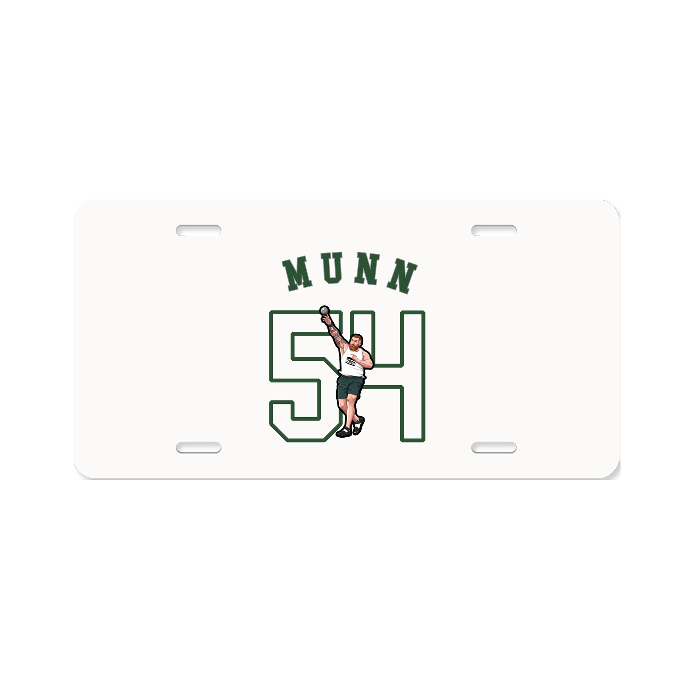 License Plate — Shirsey Arch in Classic