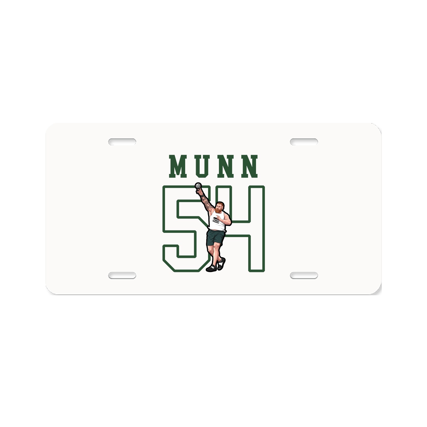 License Plate — Shirsey in Classic
