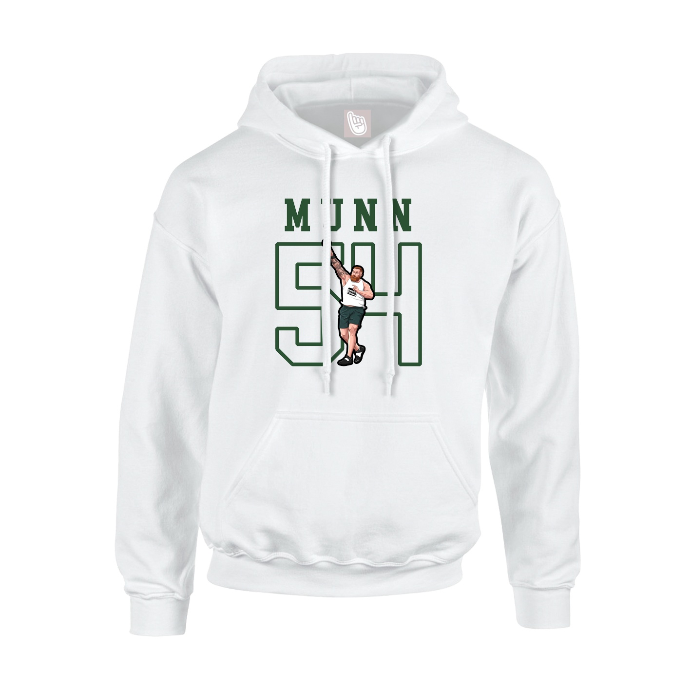 Youth Hoodie — Shirsey in White