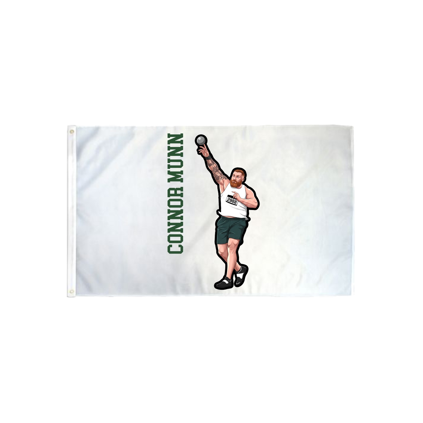 3x5 Flag — Name Vertical in Classic