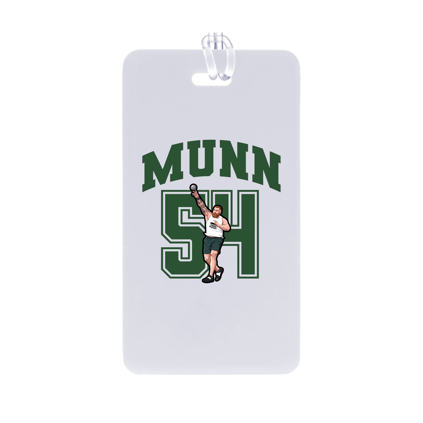 Bag Tag — Number in Classic