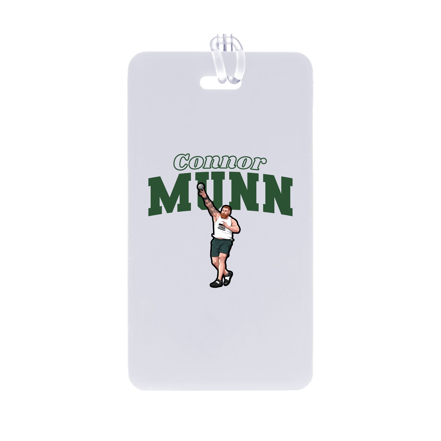 Bag Tag — Name Arch in Classic