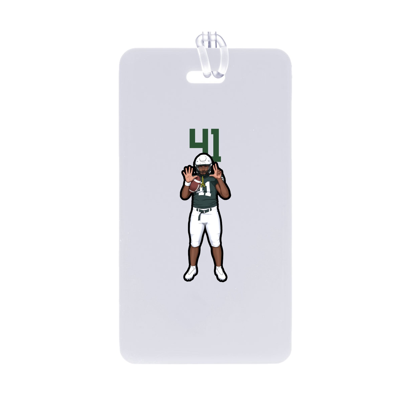 Bag Tag — Number Top in Classic