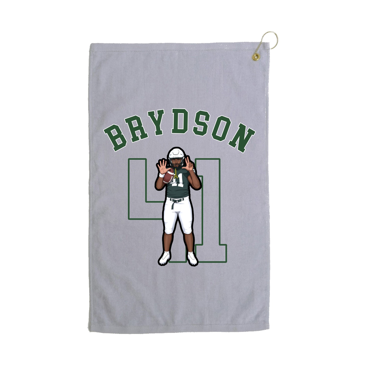 Golf Towel — Shirsey Arch in Grey