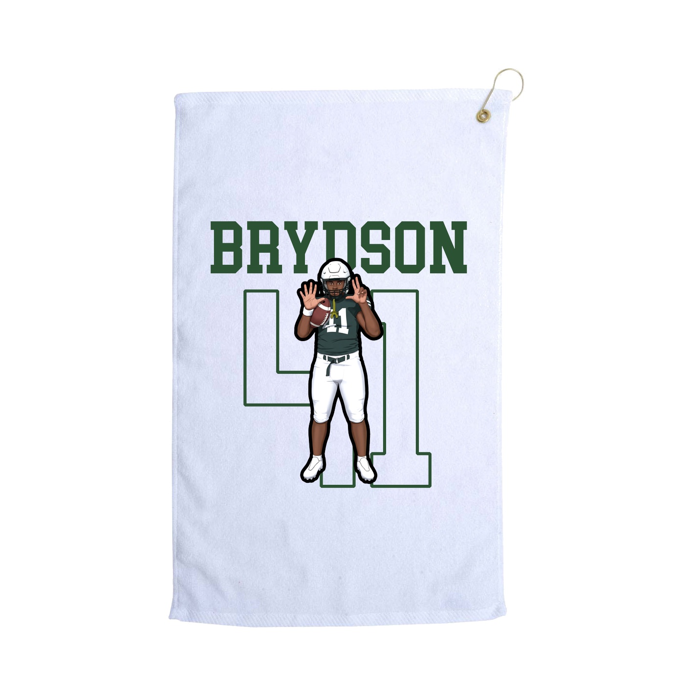 Golf Towel — Shirsey in White