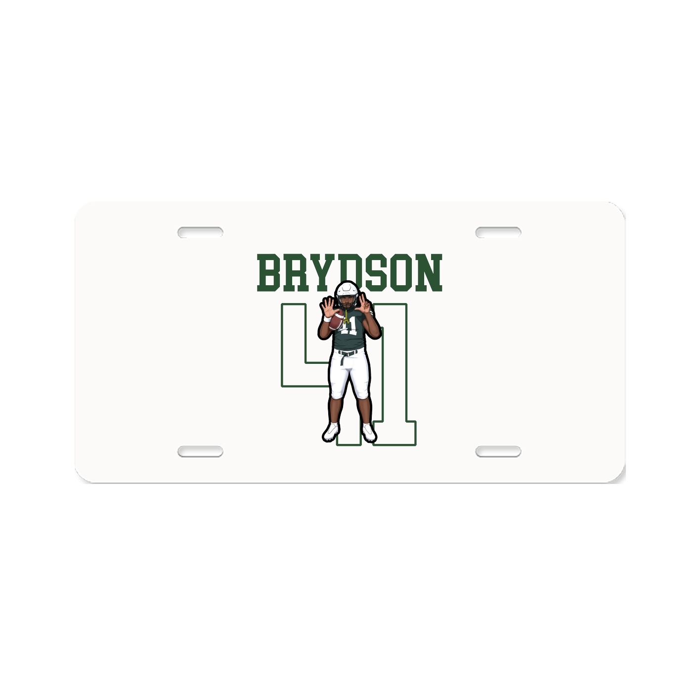 License Plate — Shirsey in Classic