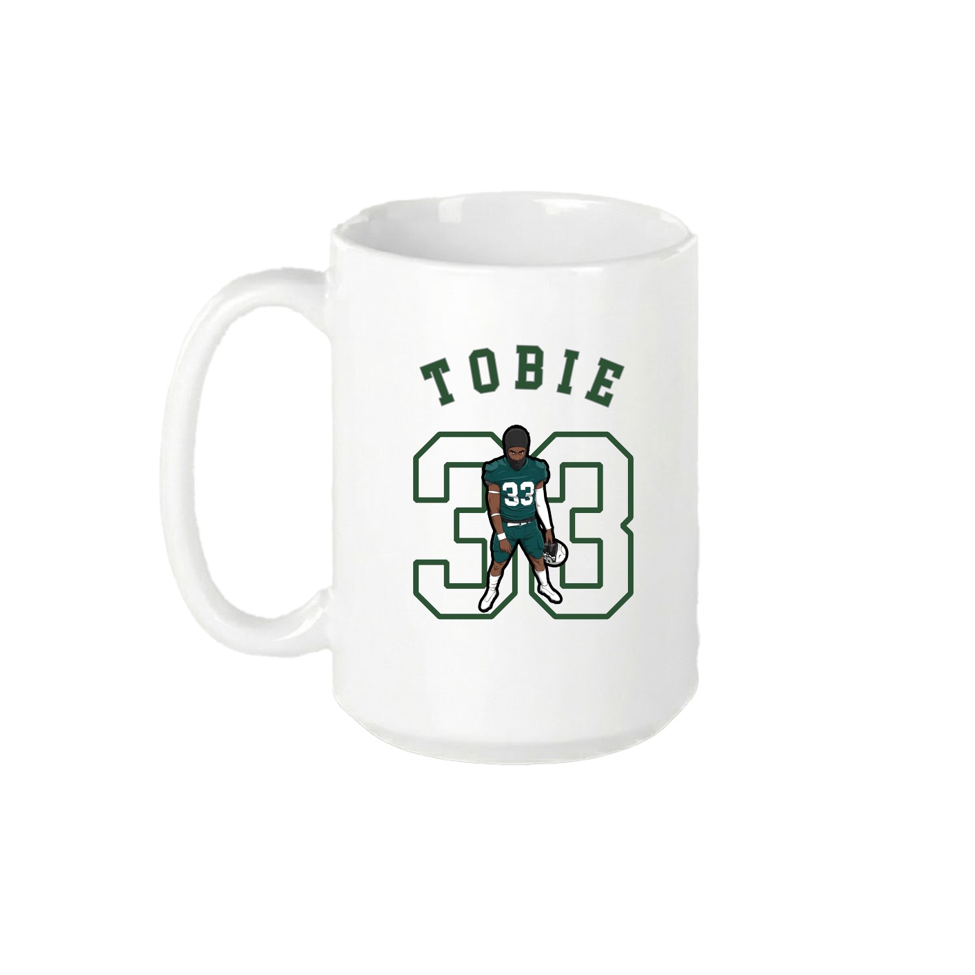 15oz Coffee Mug — Shirsey Arch in White