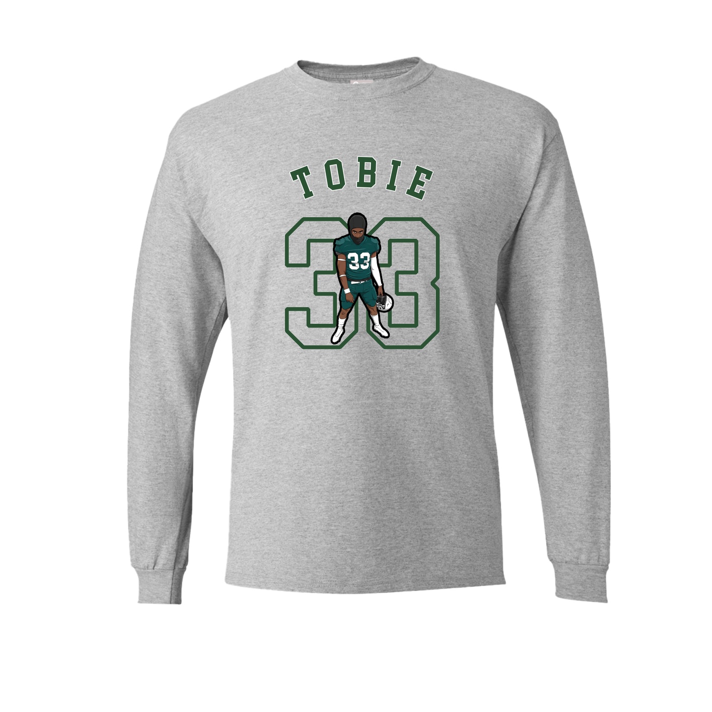 Long Sleeve Tee — Shirsey Arch in Grey
