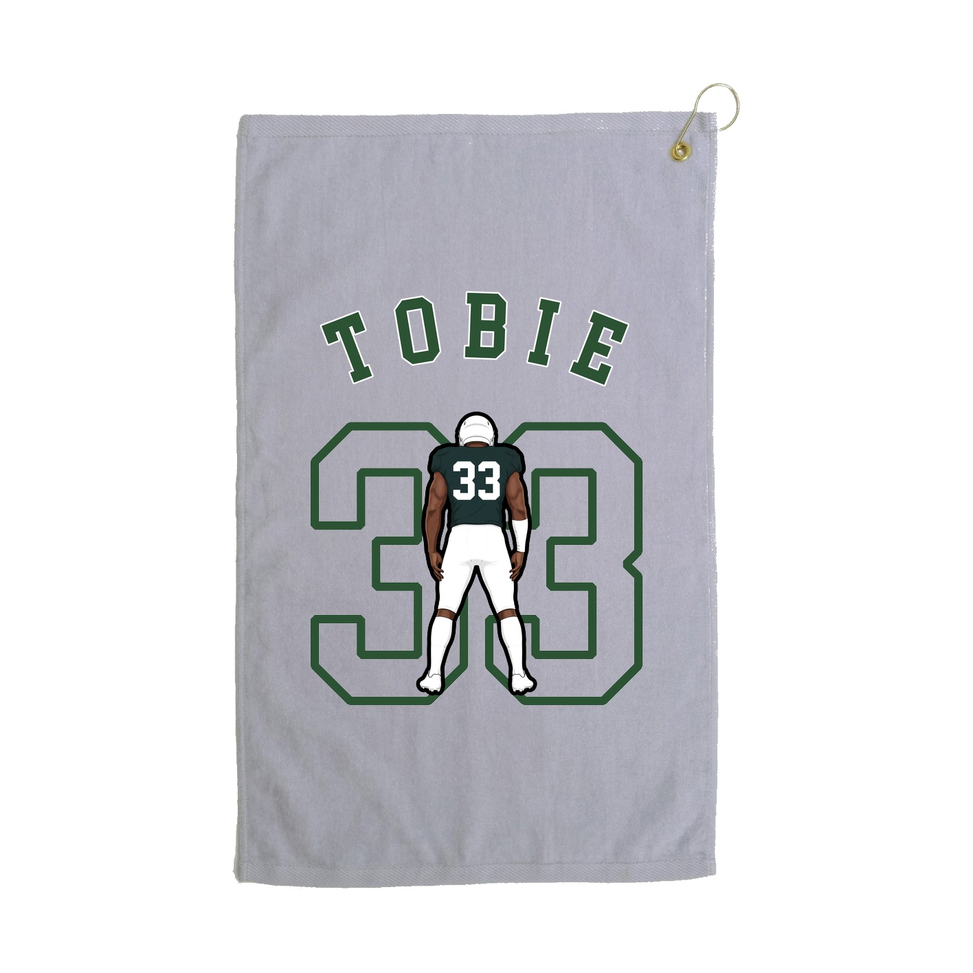 Golf Towel — Shirsey Arch in Grey