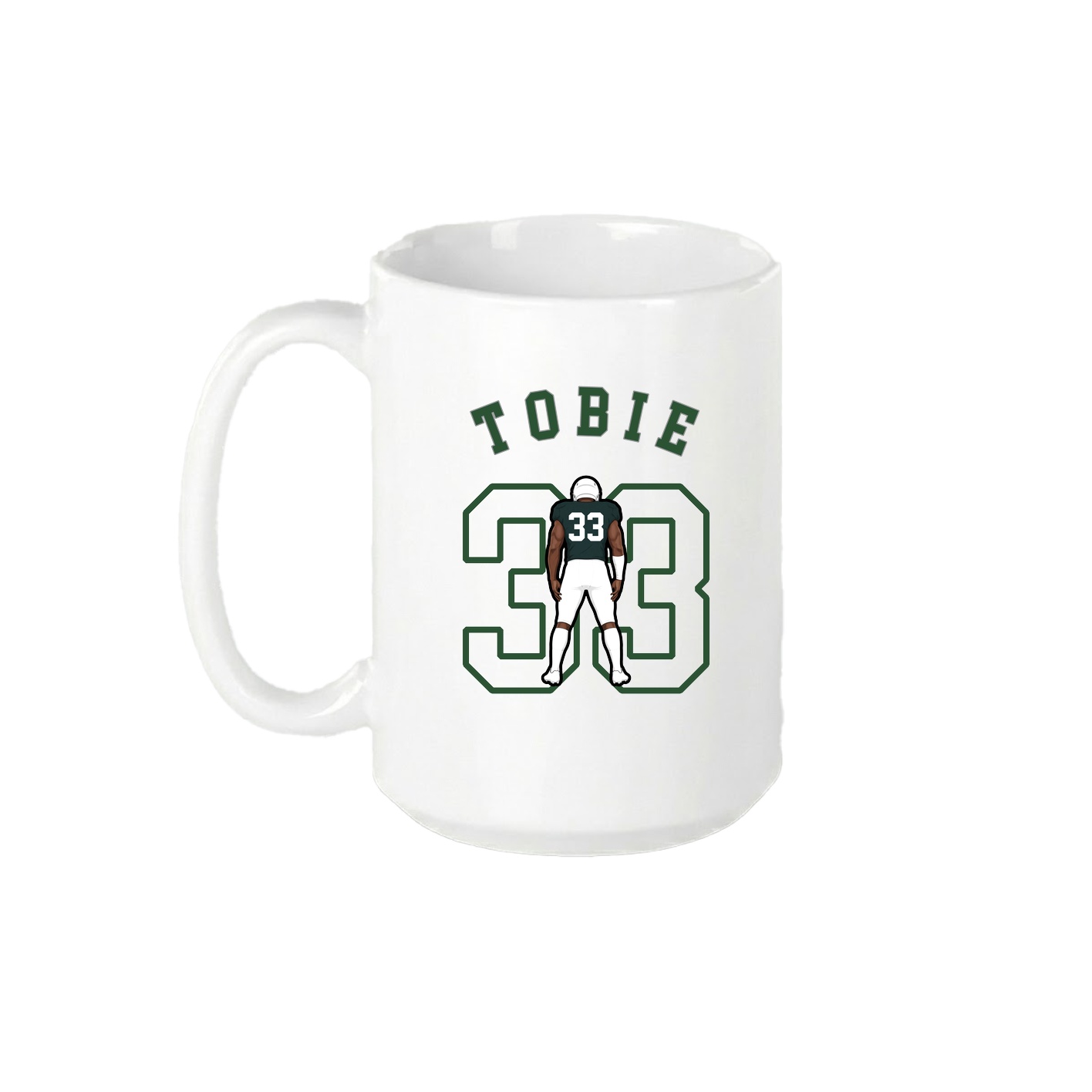 15oz Coffee Mug — Shirsey Arch in White