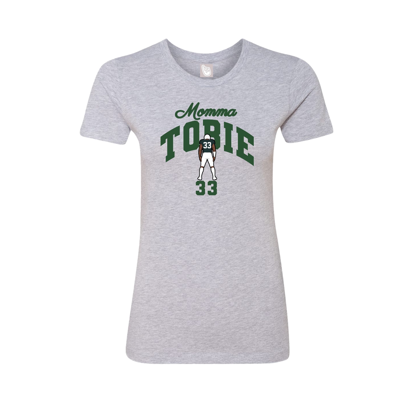 Womens Tee — Mothers Day Arch in Grey