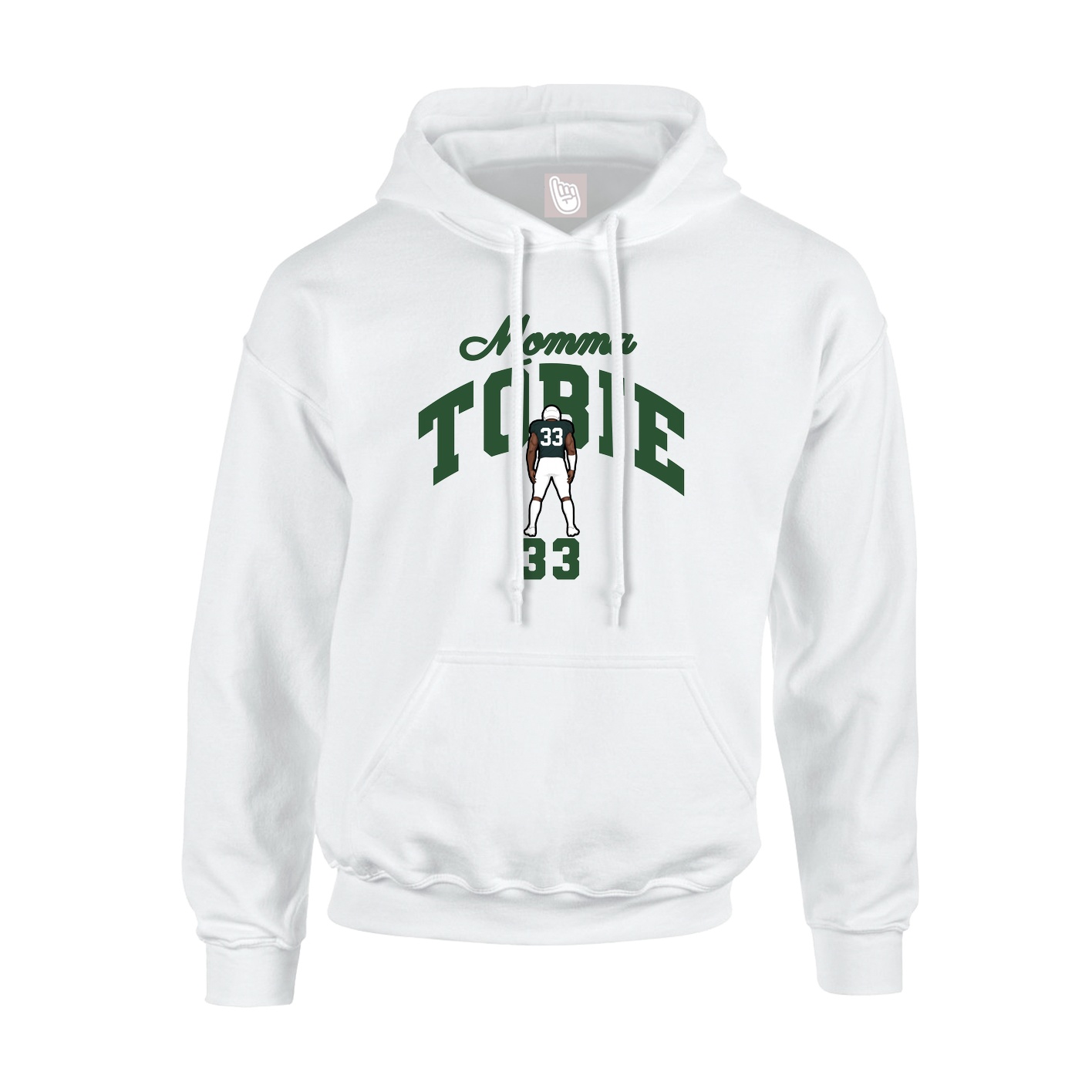 Youth Hoodie — Mothers Day Arch in White