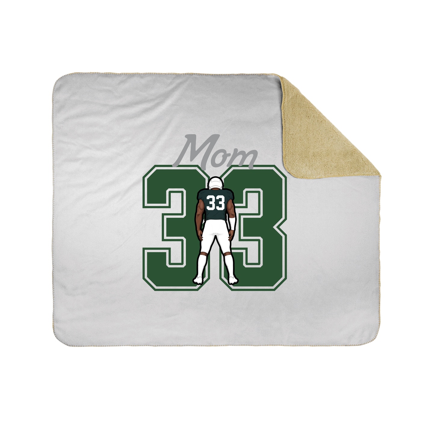 Throw Blanket — Mothers Day Shirsey in White