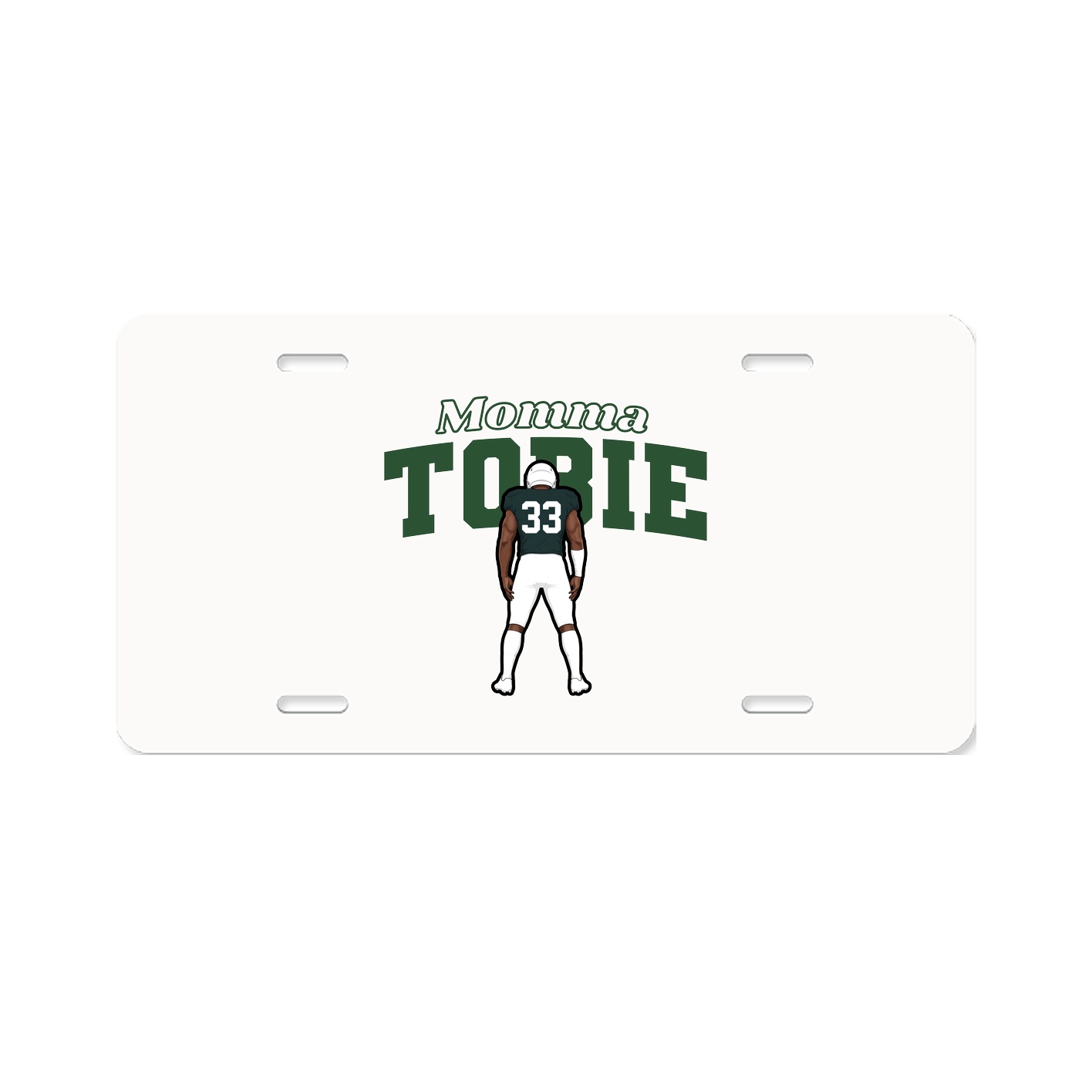 License Plate — Mothers Day Block in Classic